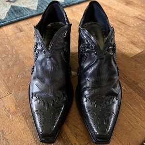 BCBG Heeled Ankle Booties